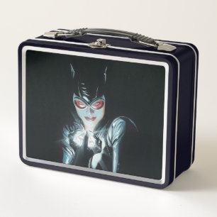Batman Catwoman Gesichter des Bösen Cover-Illustra Metall Brotdose