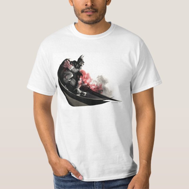 Batman City Smoke T-Shirt (Vorderseite)