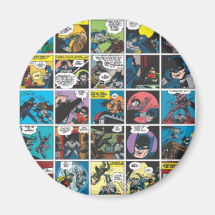 Batman Comic Panel 5x5 Magnet