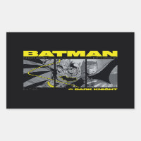 Batman Comic Tri-Panel Graphic