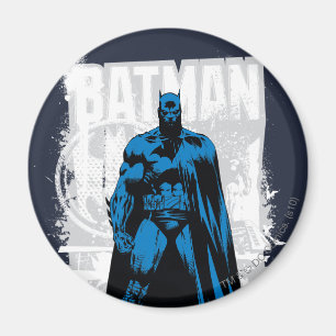 Batman Comic - Vintage Vollansicht Magnet