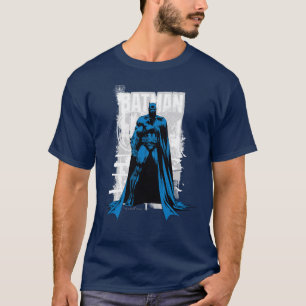 Batman Comic - Vintage Vollansicht T-Shirt