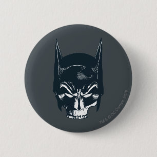 Batman Cowl/Skull-Symbol Button