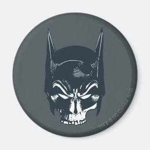 Batman Cowl/Skull-Symbol Magnet