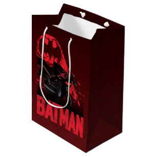 Batman Crimson Bat Signal Mittlere Geschenktüte