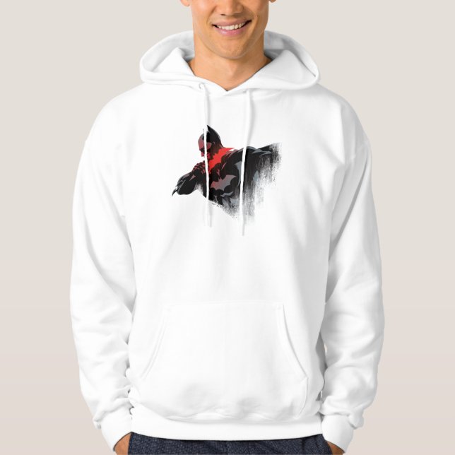 Batman Crimson Batarang Hoodie (Vorderseite)