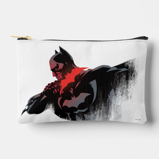 Batman Crimson Batarang Zubehörtasche (Vorderseite)