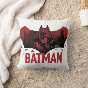 Batman Crimson Gotham Icon Kissen