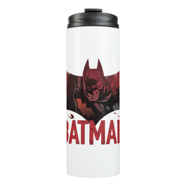 Batman Crimson Gotham Icon Thermosbecher (Vorderseite)