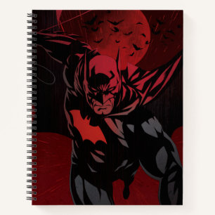Batman Crimson Leap Notizbuch