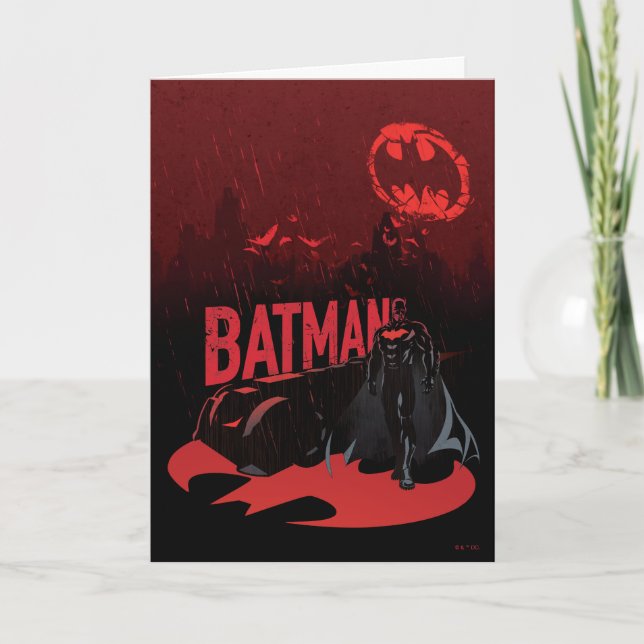 Batman Crimson Rain Karte (Vorderseite)