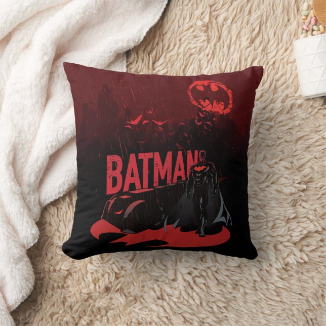 Batman Crimson Rain Kissen (Decke)