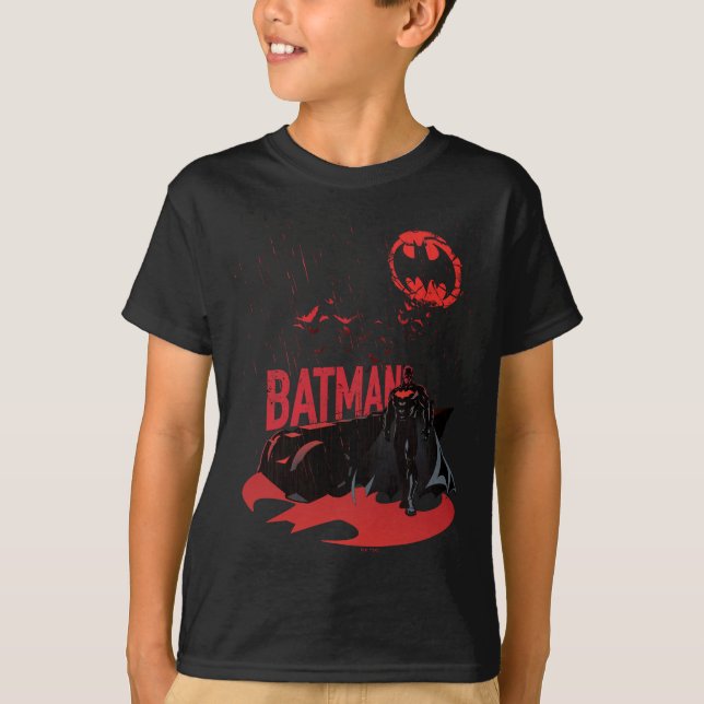 Batman Crimson Rain T-Shirt (Vorderseite)