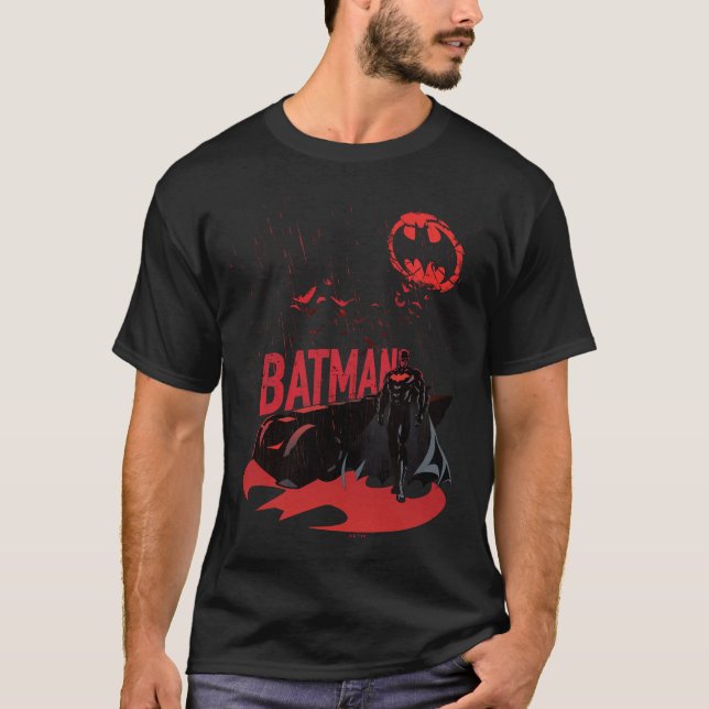 Batman Crimson Rain T-Shirt (Vorderseite)