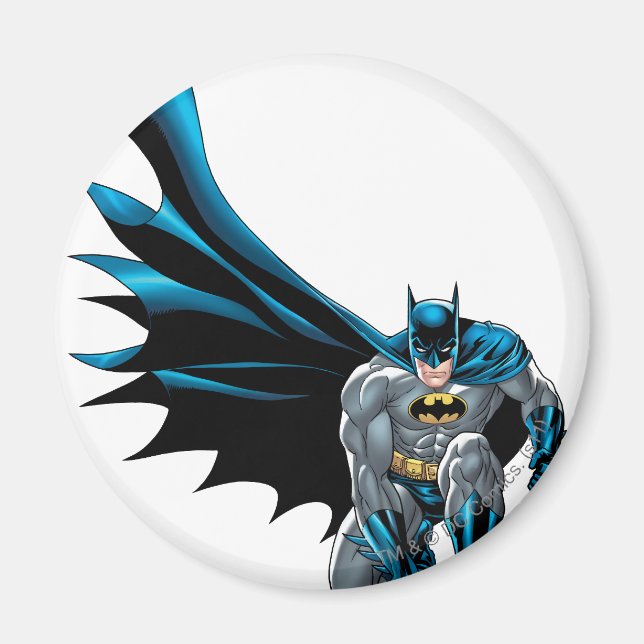 Batman Crouches Magnet (Vorne)