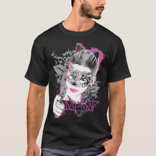 Batman Dark Knight Rises Catwoman Maskierte Kitty T-Shirt