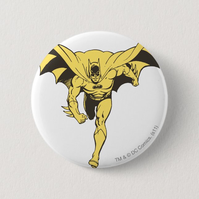 Batman Dash Yellow Button (Vorderseite)