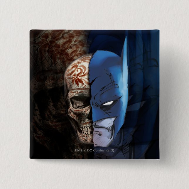 Batman de los Muertos Button (Vorderseite)