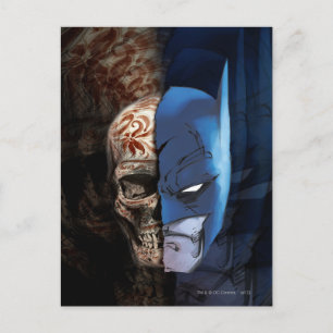 Batman de los Muertos Postkarte