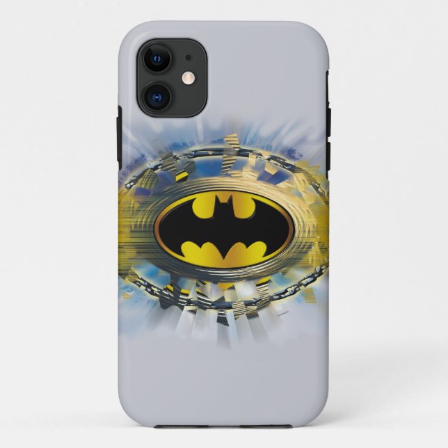 Batman Decorated Logo Case-Mate iPhone Hülle (Rückseite)