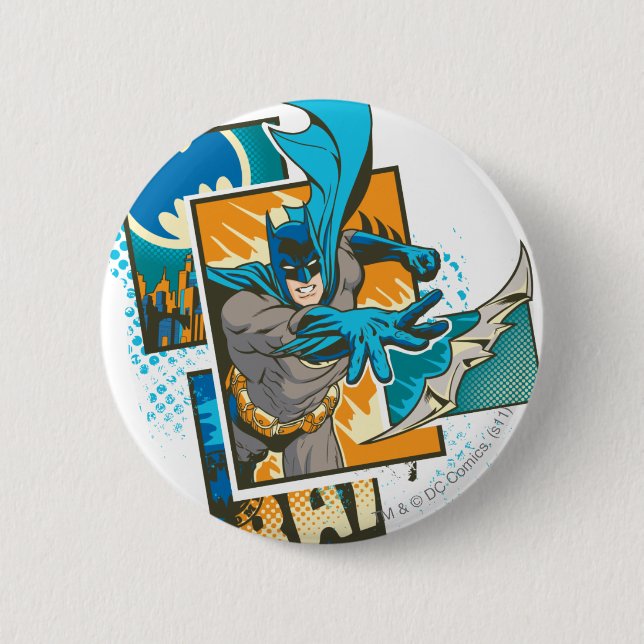 Batman Design 1 Button (Vorderseite)
