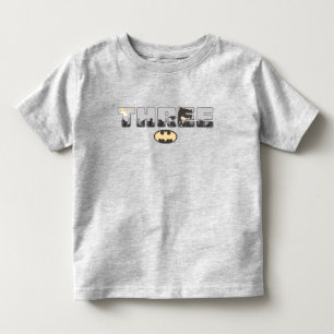 Batman Dritter Geburtstag Kleinkind T-shirt