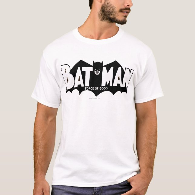 Batman | Force of Good 60er Logo T-Shirt (Vorderseite)