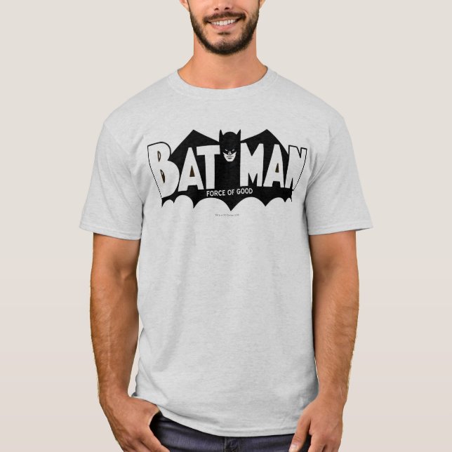 Batman | Force of Good 60er Logo T-Shirt (Vorderseite)