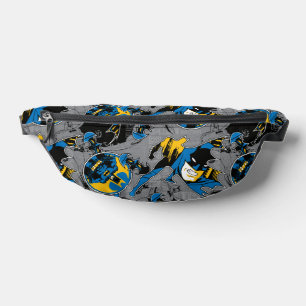 Batman Full Throttle Wurf Muster Bauchtasche