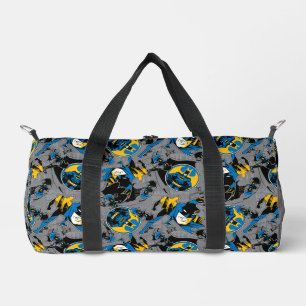 Batman Full Throttle Wurf Muster Duffle Bag