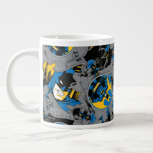 Batman Full Throttle Wurf Muster Jumbo-Tasse