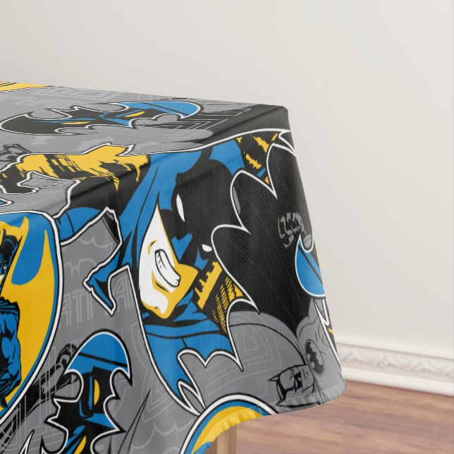 Batman Full Throttle Wurf Muster Tischdecke (Beispiel)