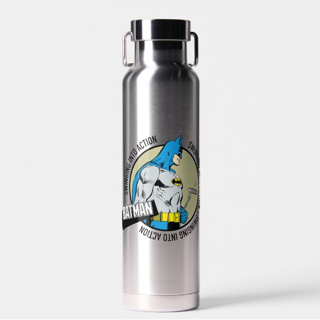 Batman Golfing - Einstieg Trinkflasche (Vorne)