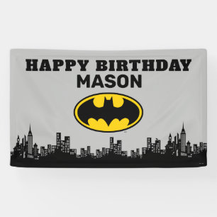Batman - Gotham City   Geburtstag Banner