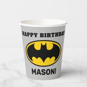 Batman - Gotham City   Geburtstag Pappbecher