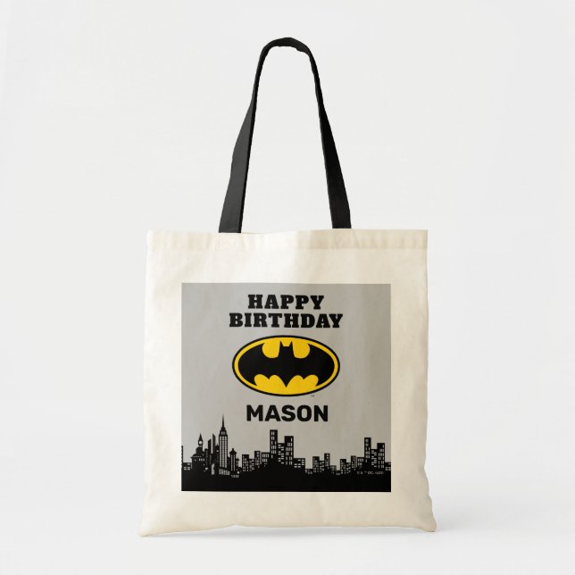 Batman - Gotham City | Geburtstag Tragetasche (Vorne)