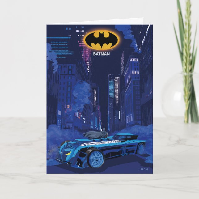 Batman Gotham City Night Patrol Karte (Vorderseite)