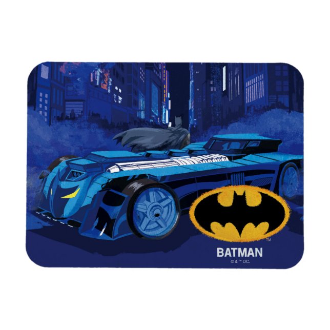Batman Gotham City Night Patrol Magnet (Horizontal)