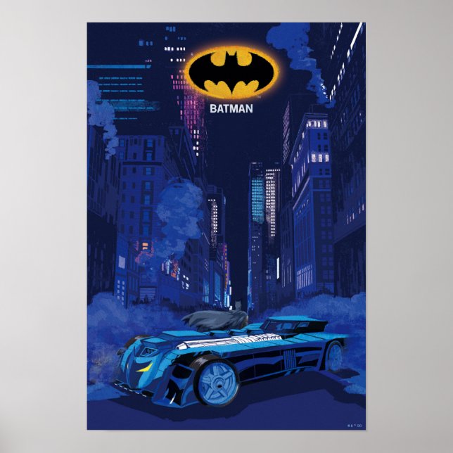 Batman Gotham City Night Patrol Poster (Vorne)