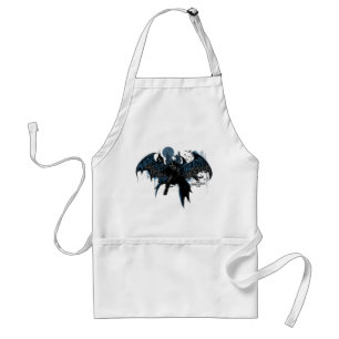 Batman Gotham City Paint Tropfen Graphic Schürze