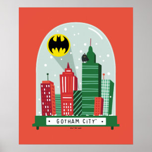 Batman Gotham City™ Snow Globe Grafik Poster