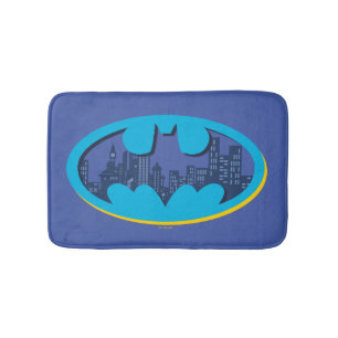 Batman Gotham City Symbol Badematte
