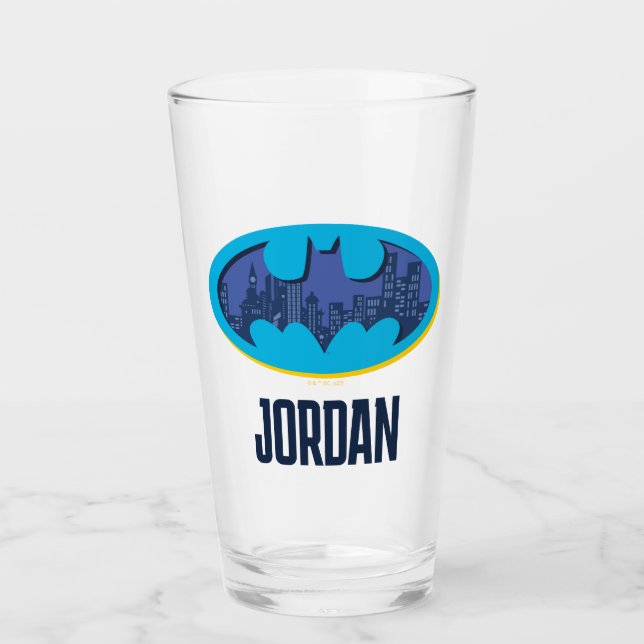 Batman | Gotham City Symbol Glas (Vorderseite)