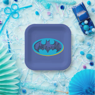 Batman Gotham City Symbol Pappteller