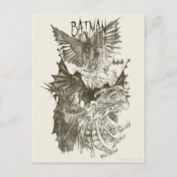 Batman Graphic Novel Pencil Sketch