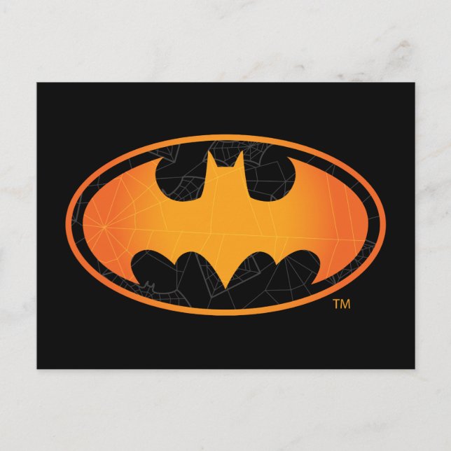 Batman | Halloween-Weblogo Postkarte (Vorderseite)