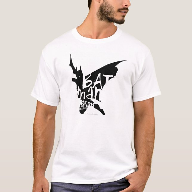 Batman Handwriting T-Shirt (Vorderseite)