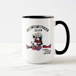 Batman   Harley Quinn "Come out and Play Puddin" Tasse