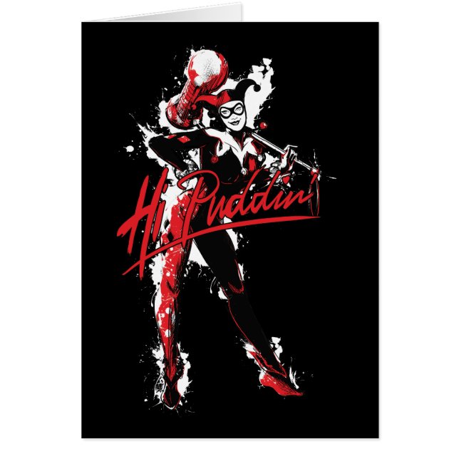 Batman | Harley Quinn "Hi Puddin' Ink Art (Vorne)
