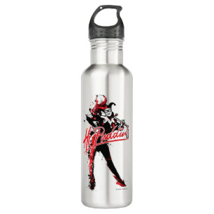 Batman Harley Quinn "Hi Puddin' Ink Art Trinkflasche